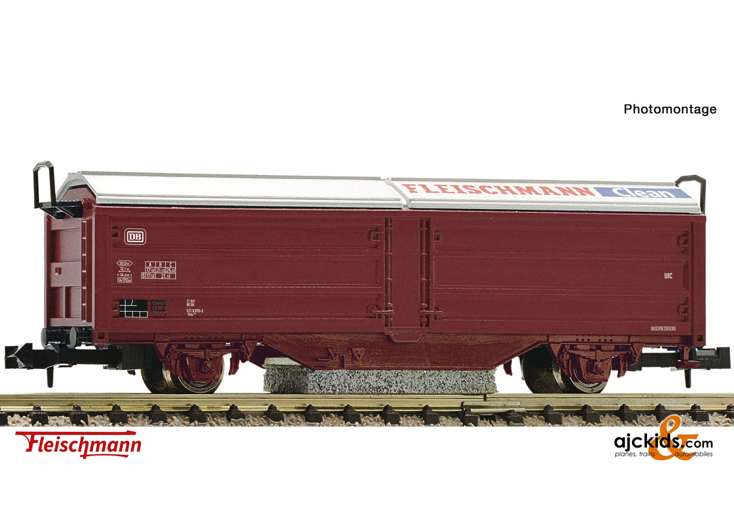 Fleischmann 833408 -Track cleaning wagon “Fleischmann Clean”, DB