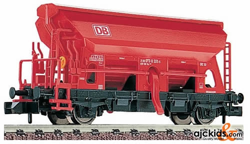 Fleischmann 8517 Self unloading hopper wagon in traffic red livery, type Tds.928 of the DB AG