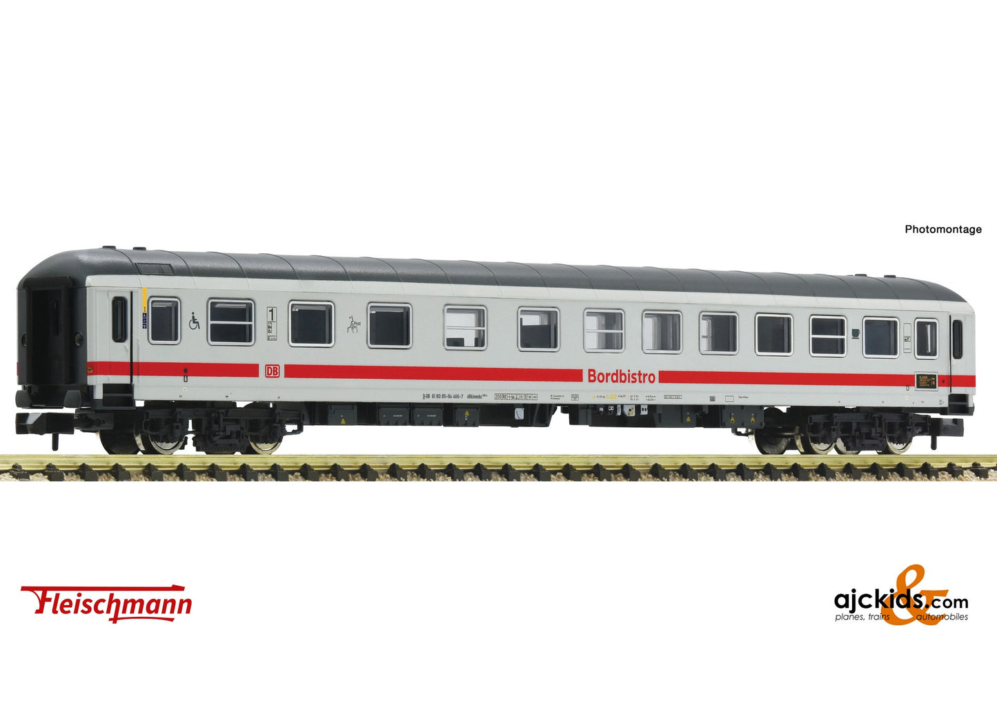 Fleischmann 861604 -IC/EC coach with on-board bistro, DB AG