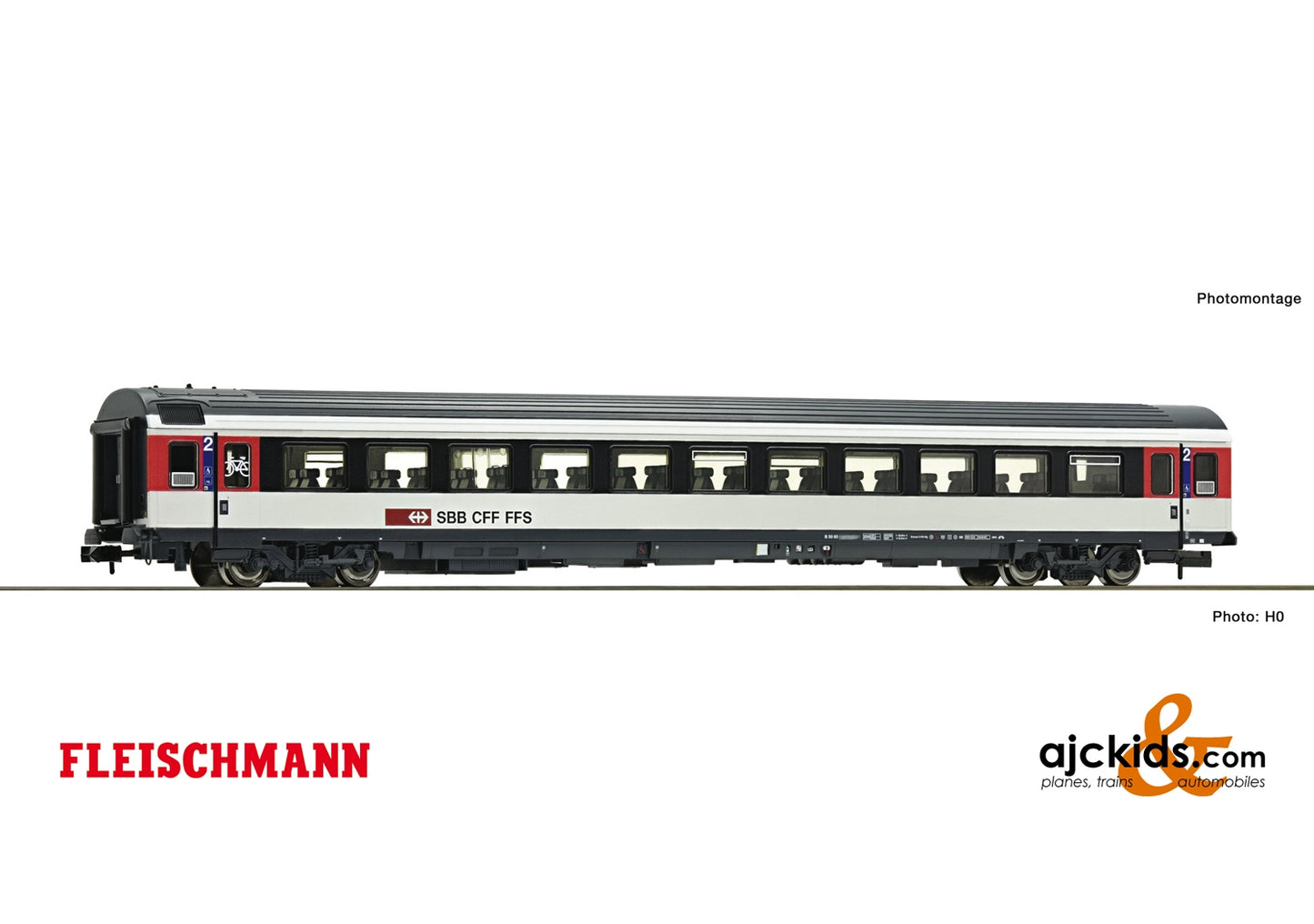 Fleischmann 890323 - 2nd class passenger carriage