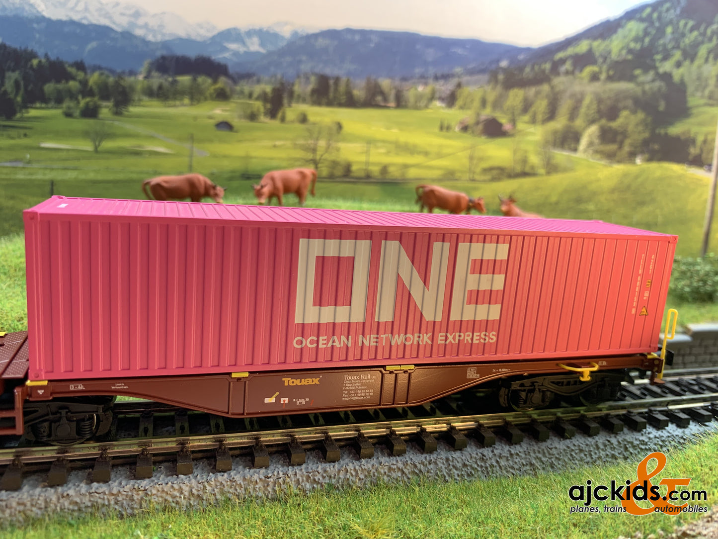 Marklin 47808 - Type Sggrss Double Container Transport Car