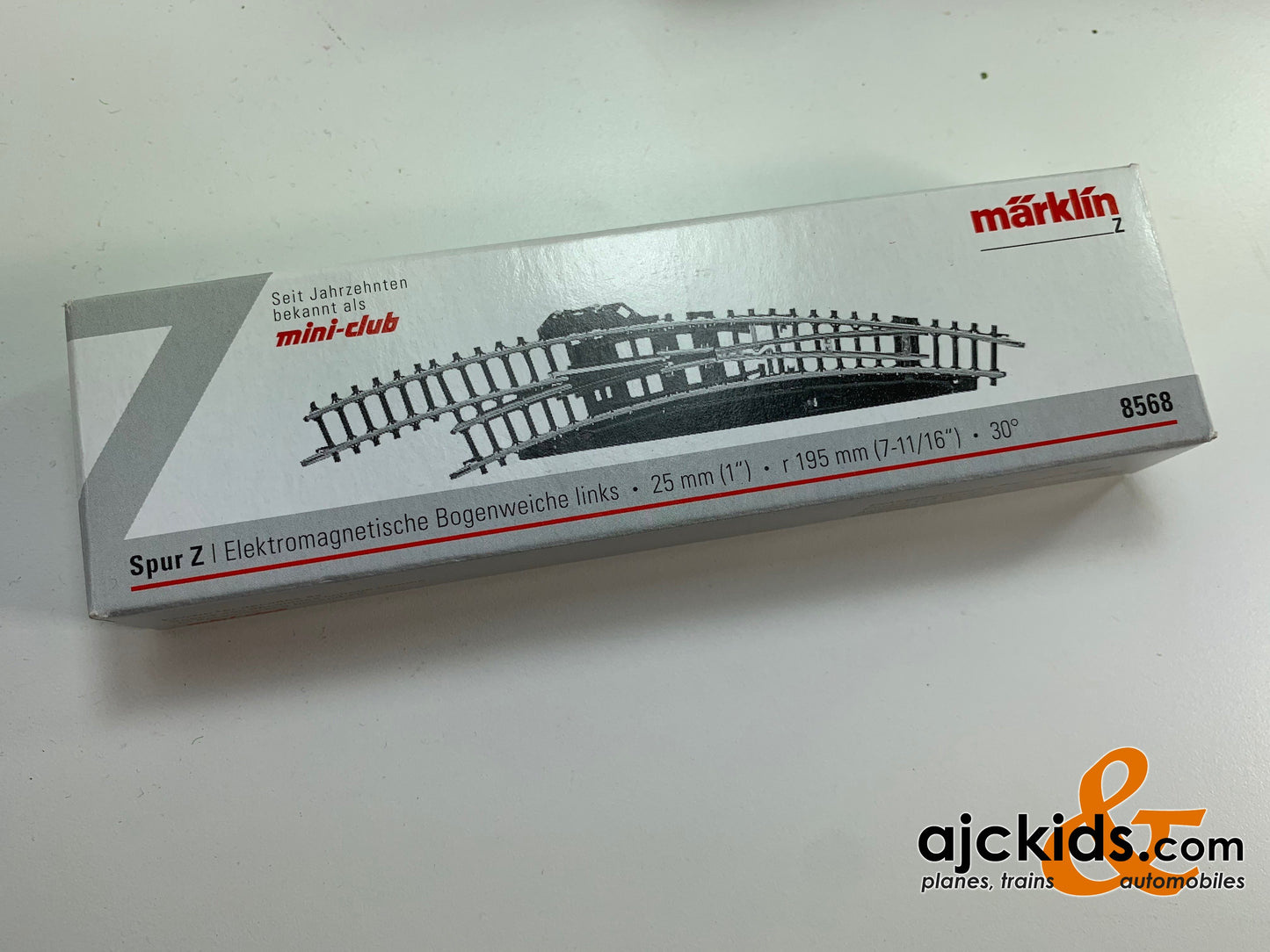 Marklin 8568 - Left curved remote turnout