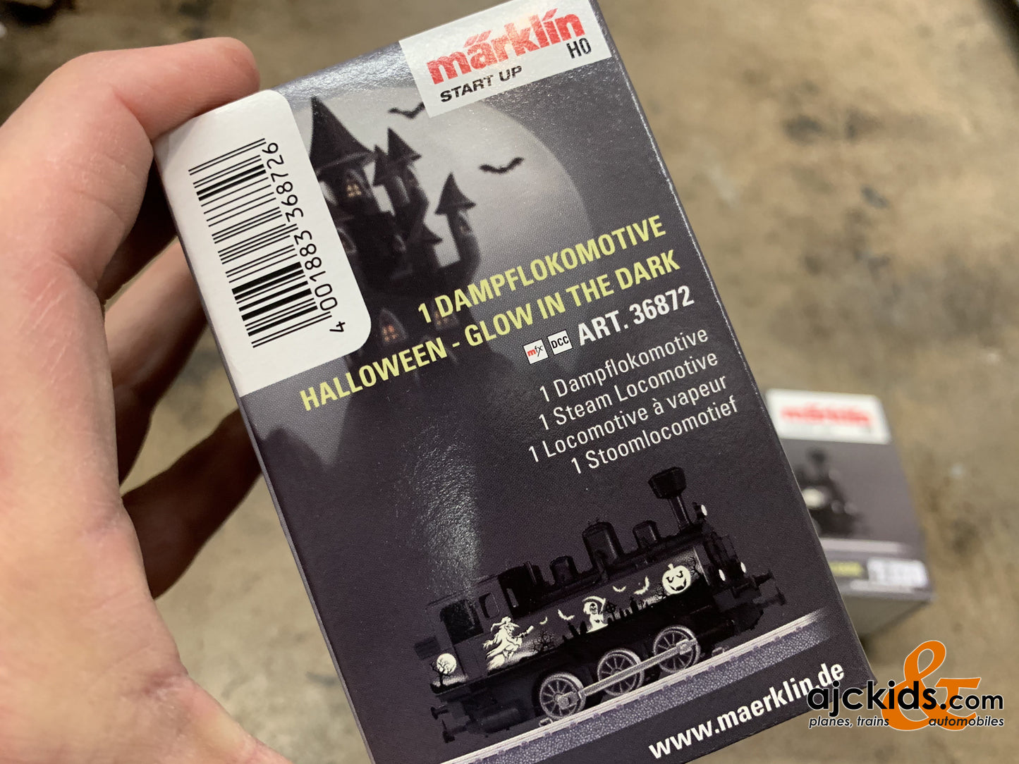 Marklin 36872 - Märklin Start up - Halloween Glow in the Dark Steam Locomotive