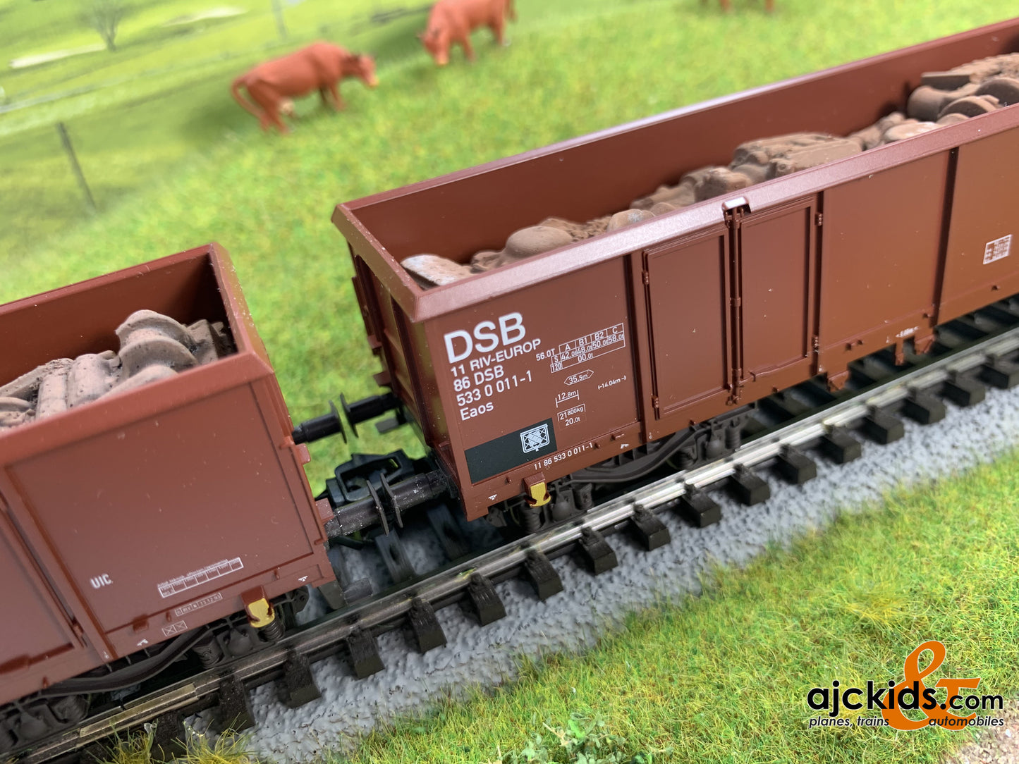 Marklin 46906 - 2 High Side Gondolas