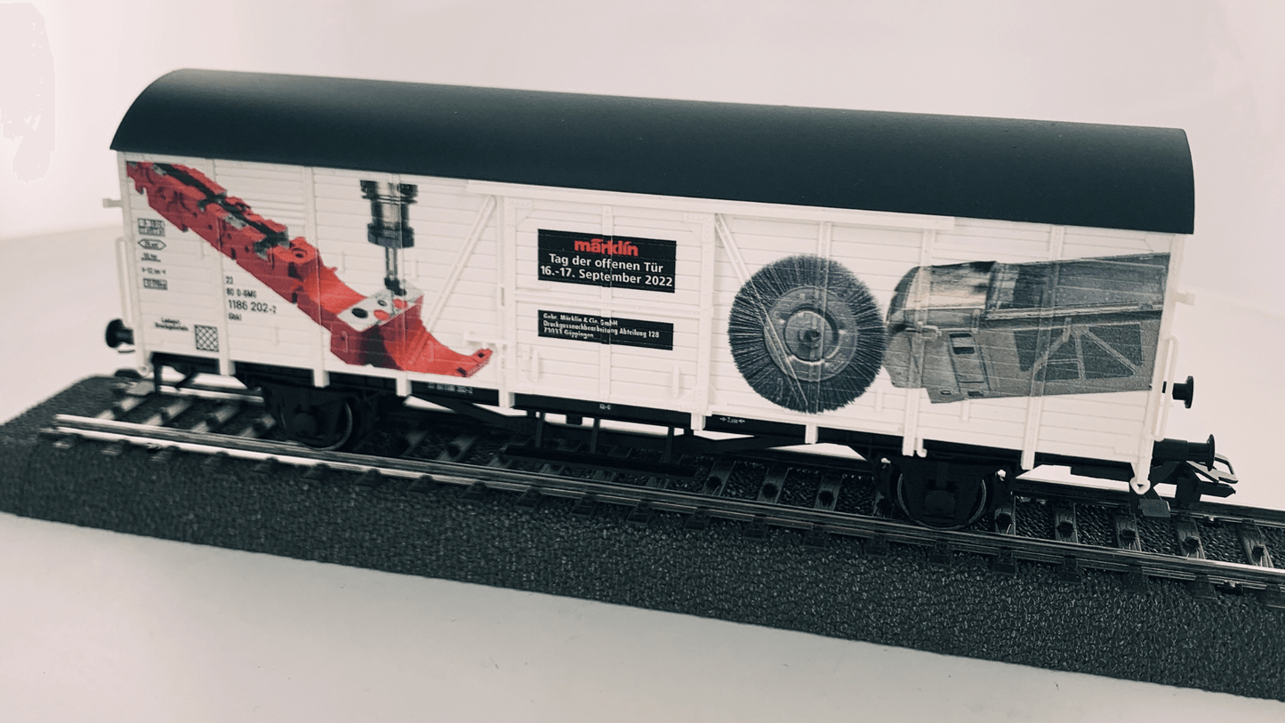 Marklin 48954 - Special car open day 2022 - Covered freight car Gbkl