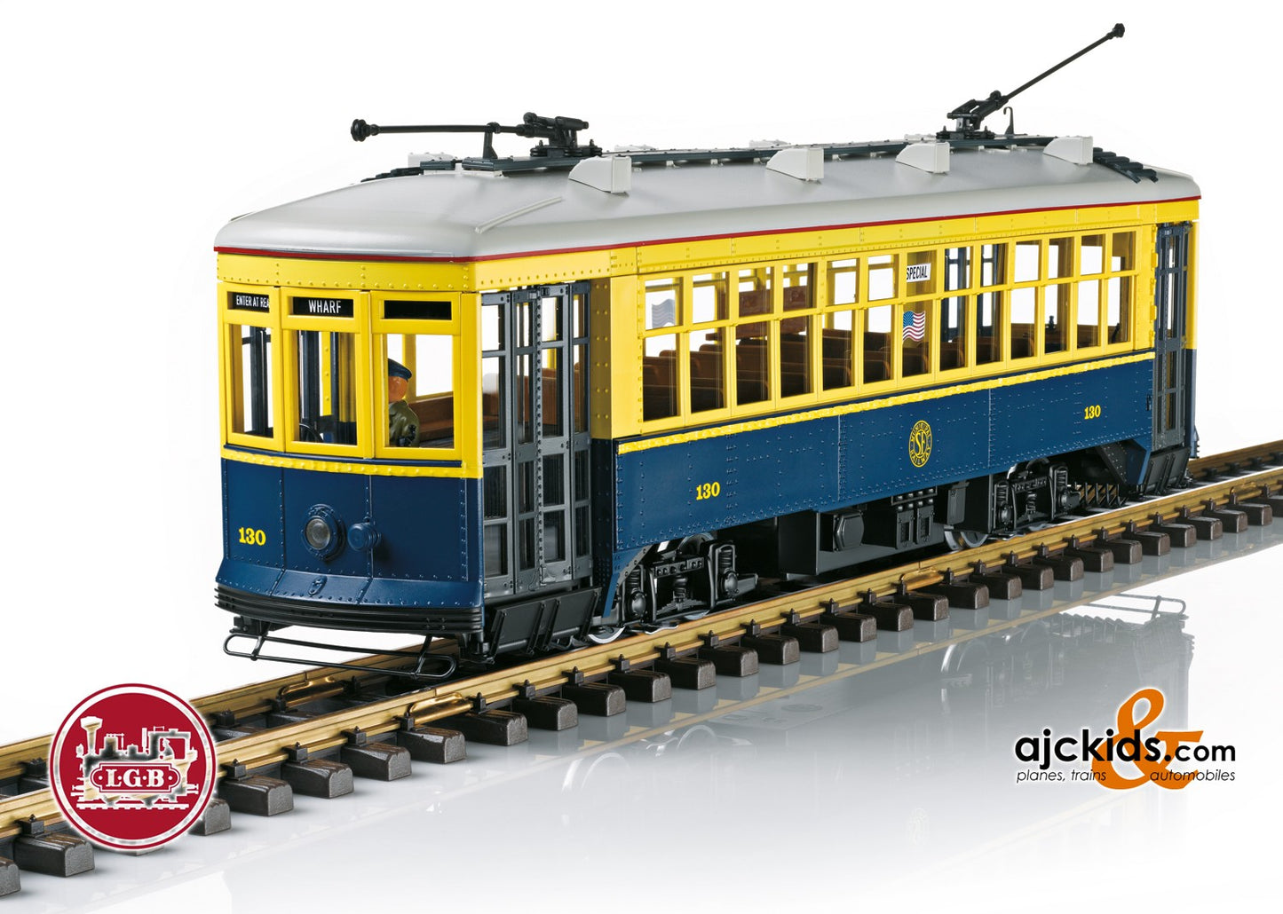 LGB 20384 - San Francisco Streetcar, Car Number 130