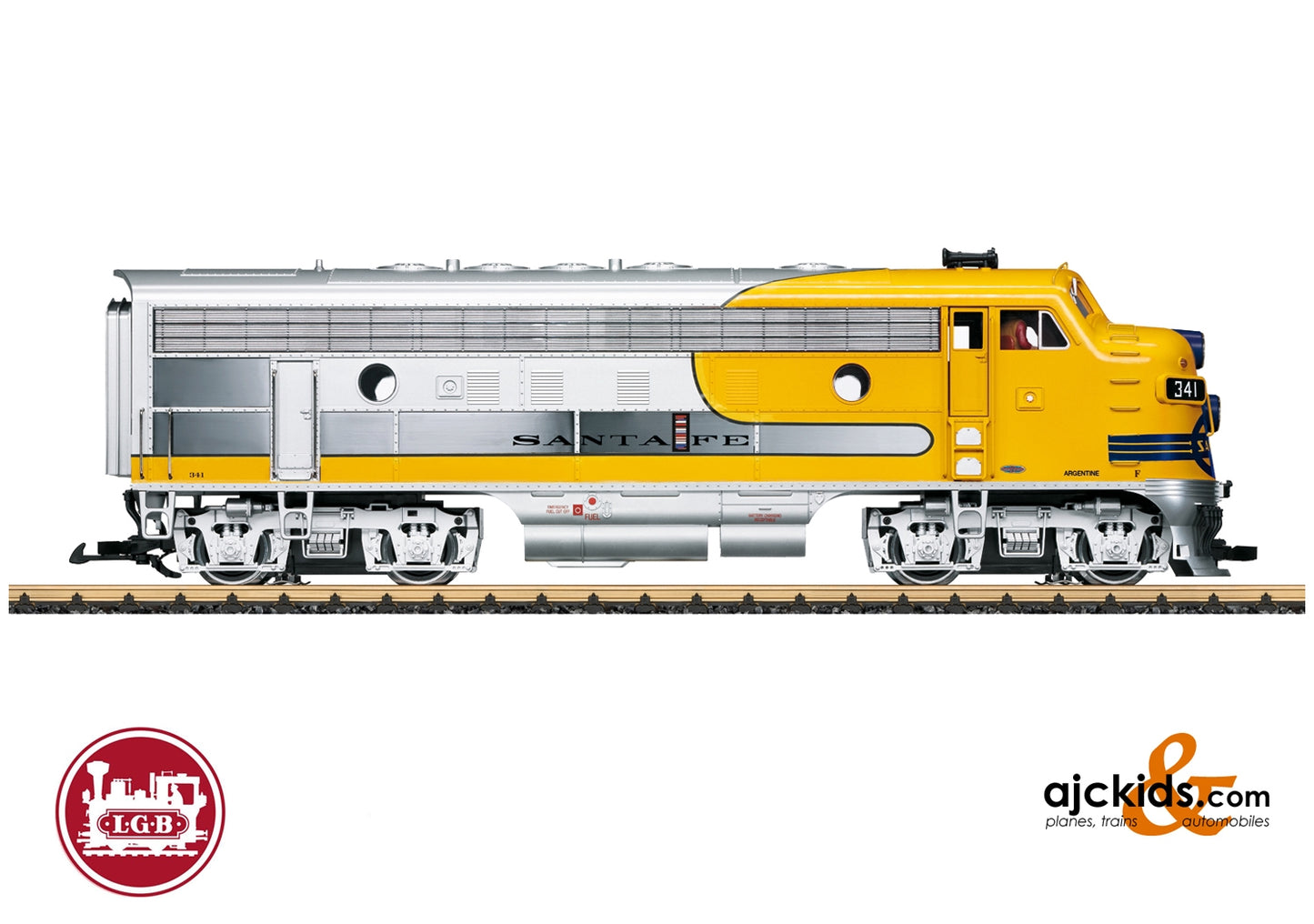 LGB 20584 - Santa Fe F7A Diesel Locomotive