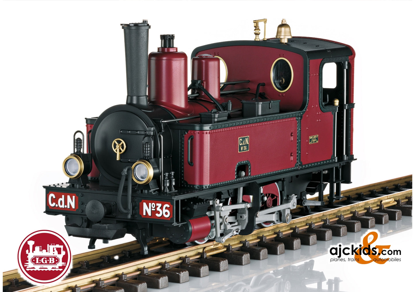 LGB 20782 - M.T.V. Steam Locomotive, Road No. 36 (Sound)