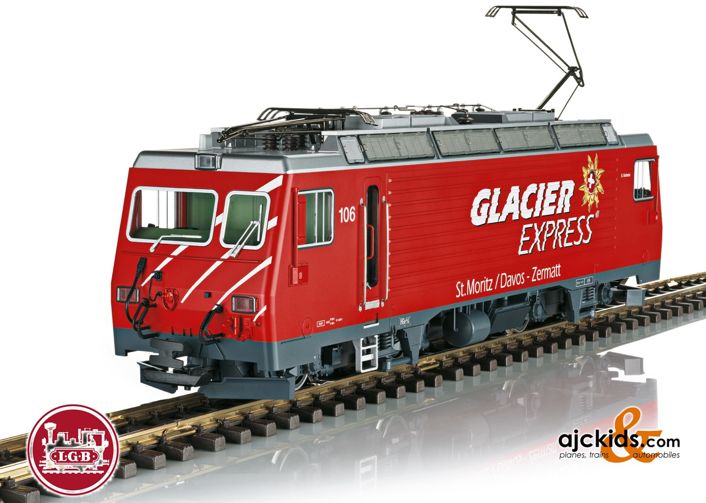 LGB 23101 MGB HGe 4/4 Electricat Ajckids.com