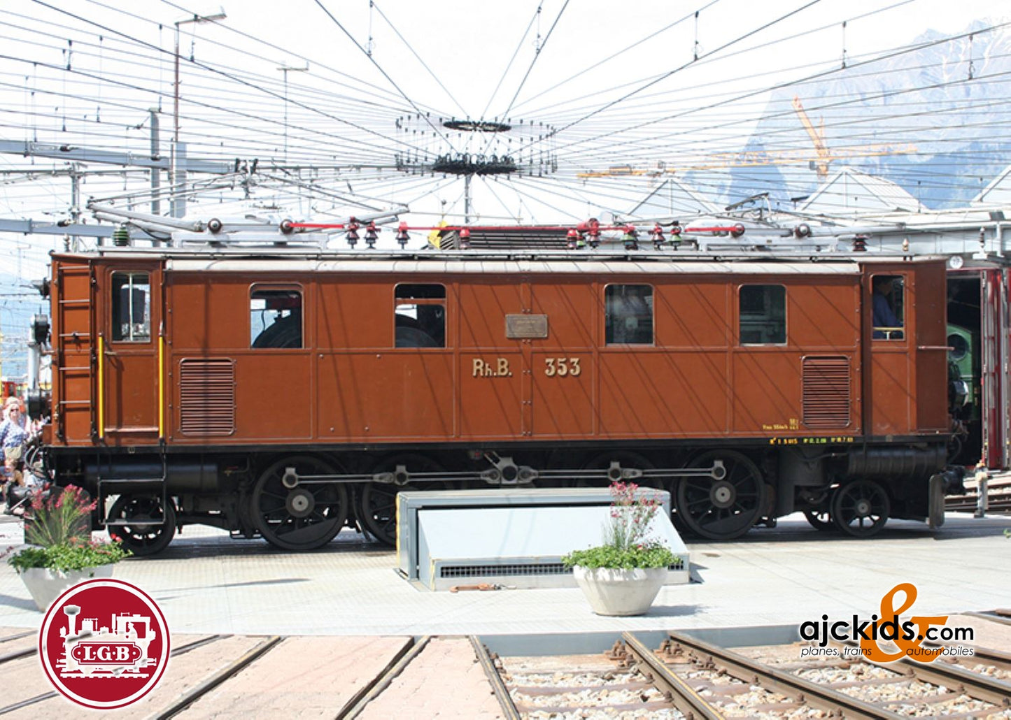 LGB 24601 RhB Ge 4/6 353 Electricat Ajckids.com