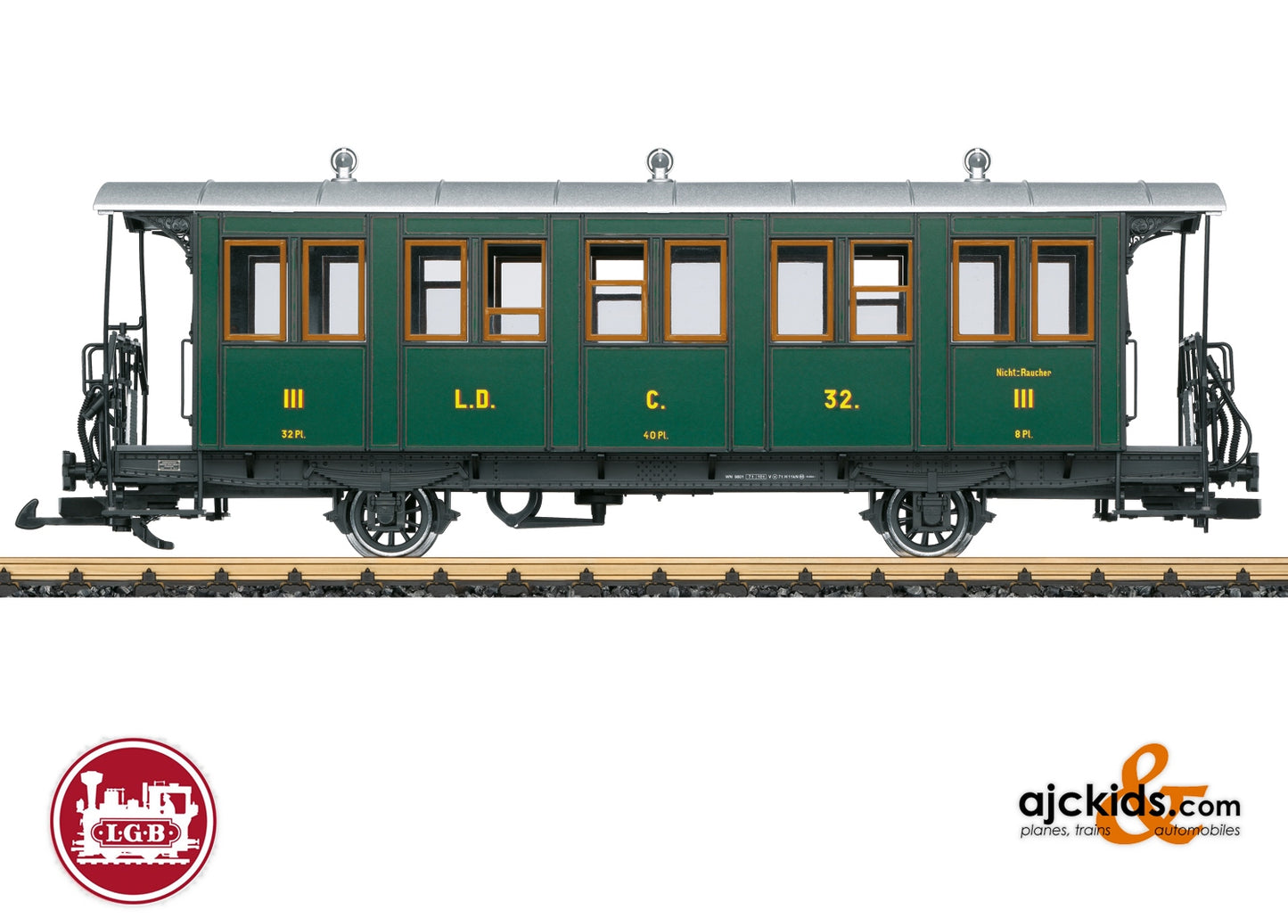 LGB 30341 - RhB Passenger Car