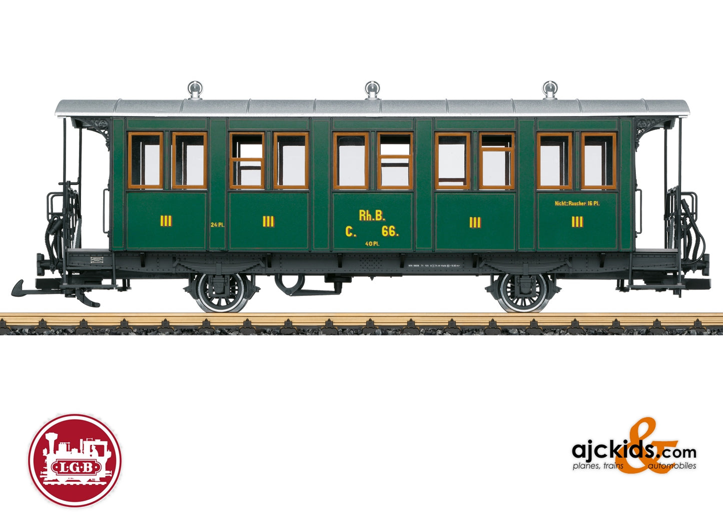 LGB 30342 - RhB Passenger Car