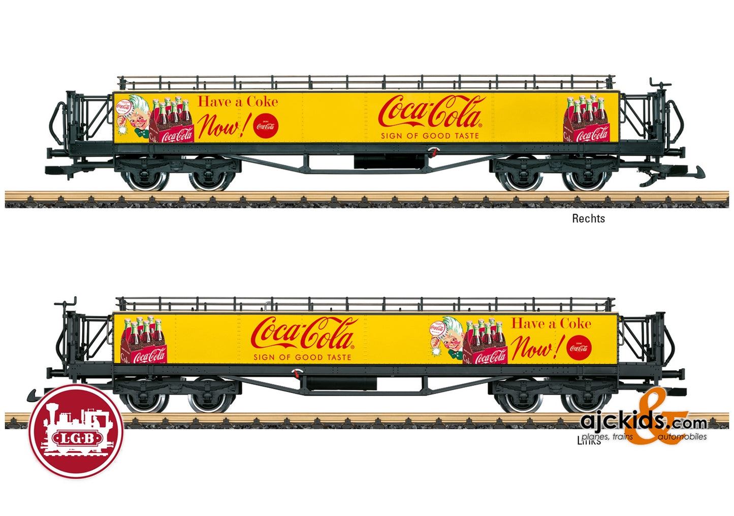 LGB 32356 - Coca-Cola® Observation Car