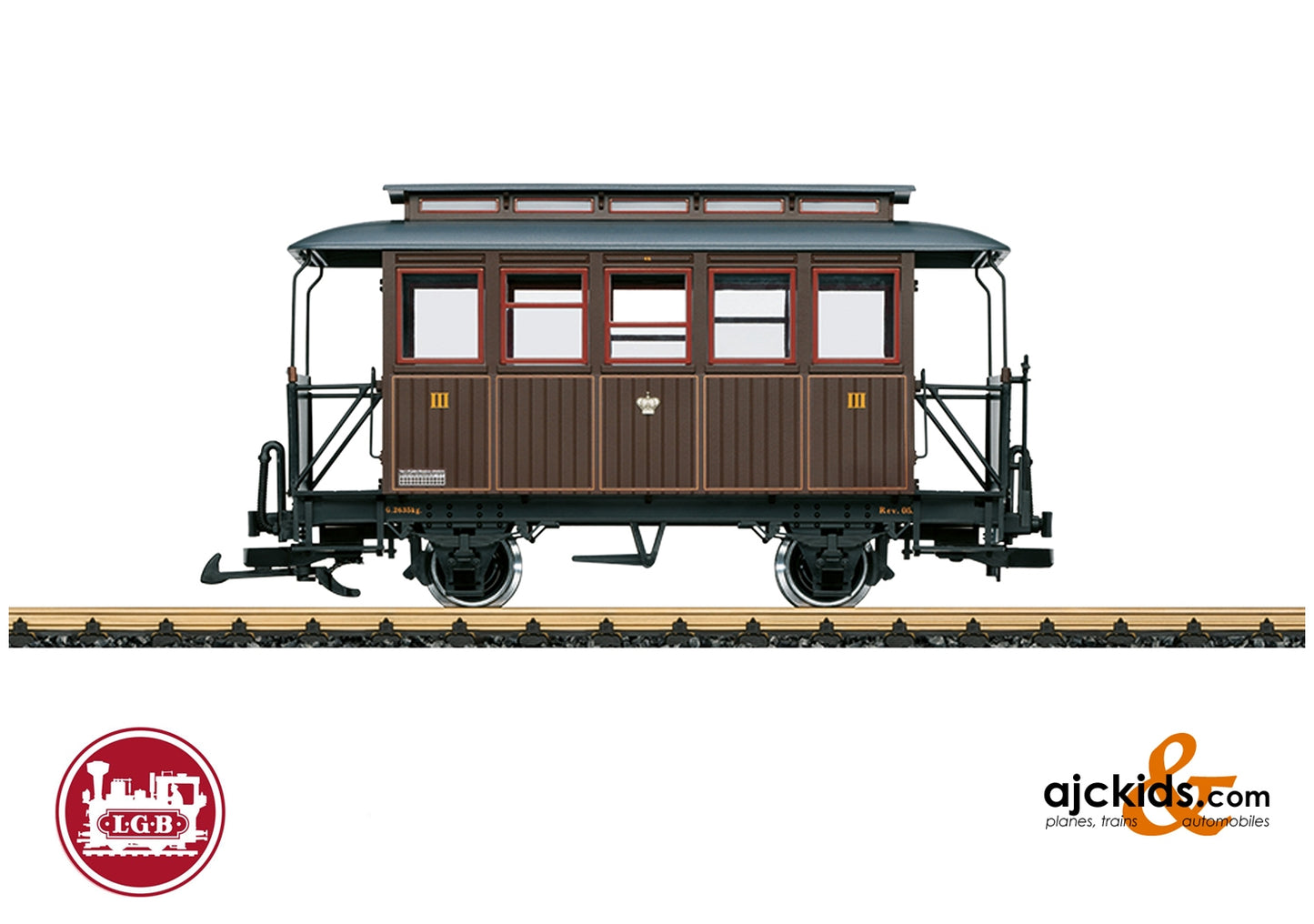 LGB 35095 - Passenger Car, 3rd Class