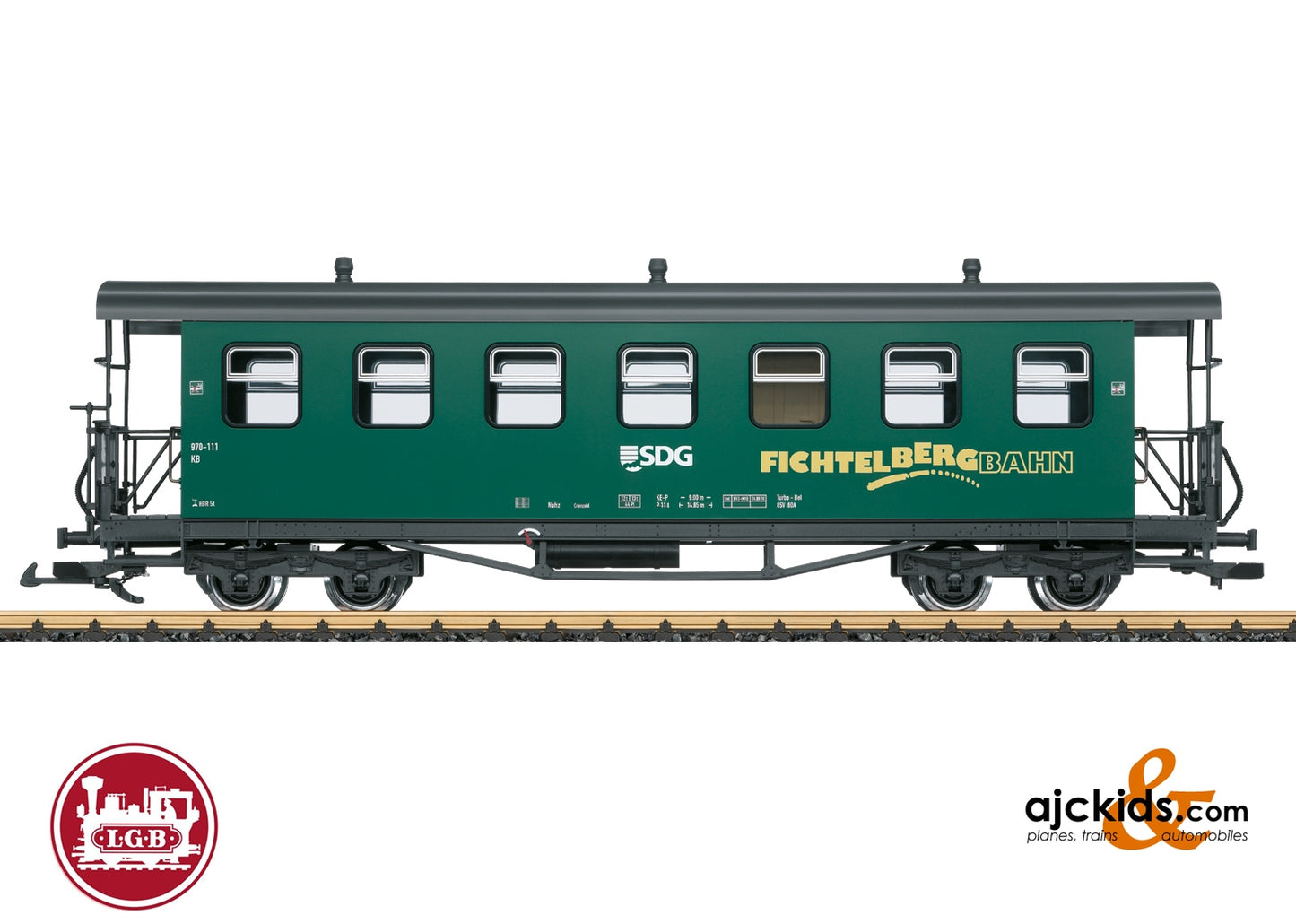 LGB 36362 SDG Passenger Car, E. VIat Ajckids.com