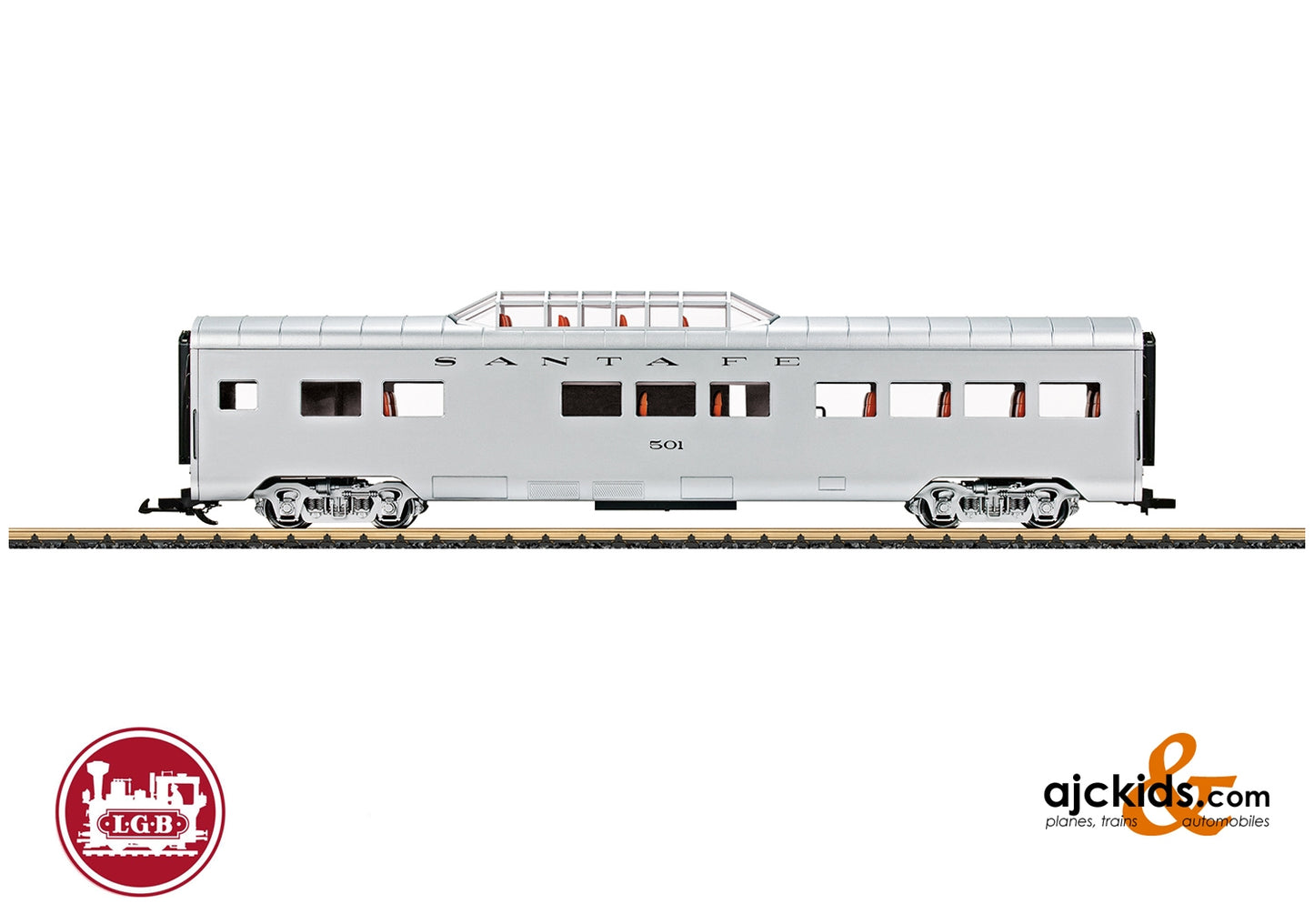 LGB 36567 - Santa Fe Vista Dome Car