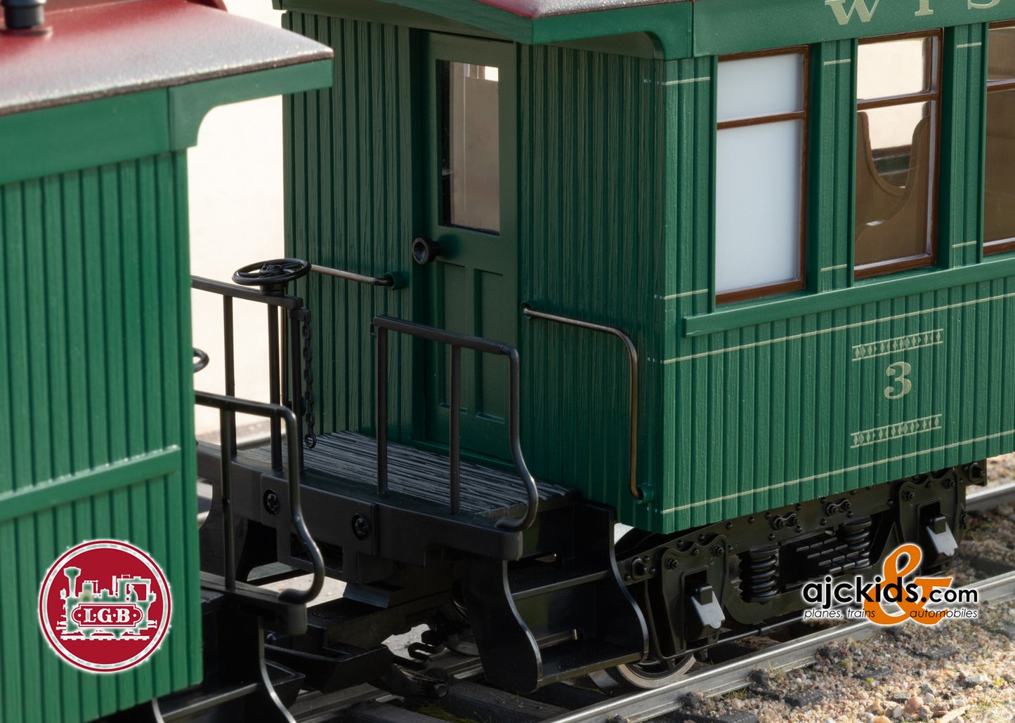 LGB 36813 - WW & F Ry Passenger Car