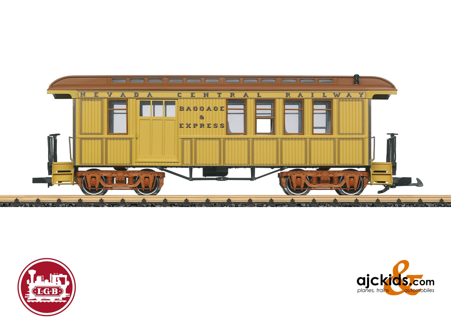 LGB 36831 NCRR Half Baggage Car/Combineat Ajckids.com