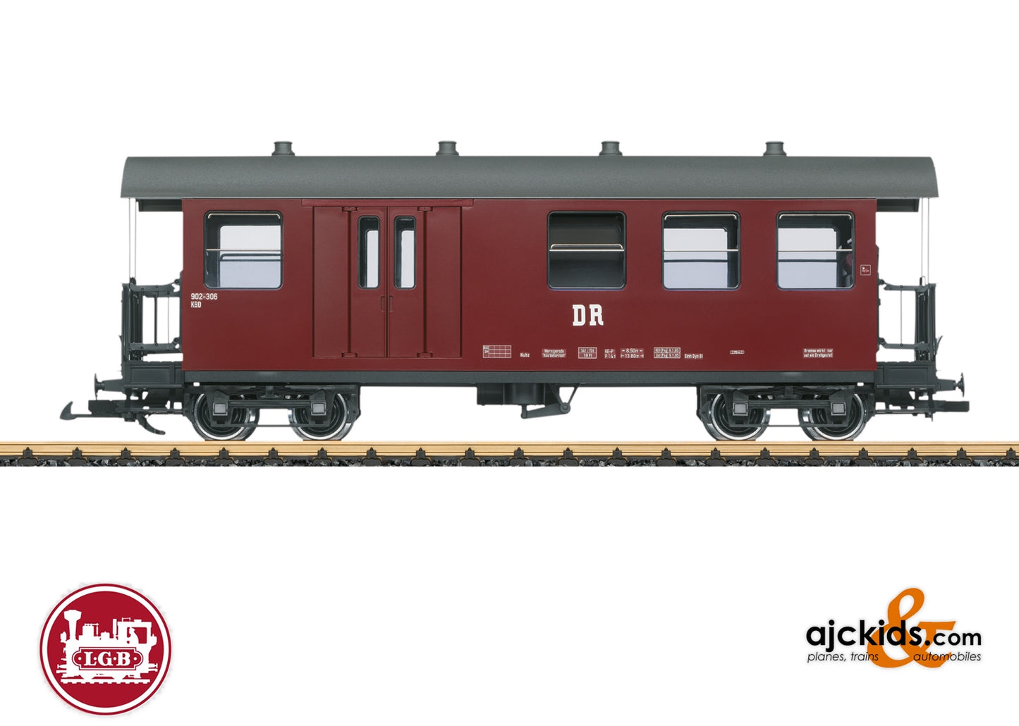 LGB 37712 - DR Half Baggage Car