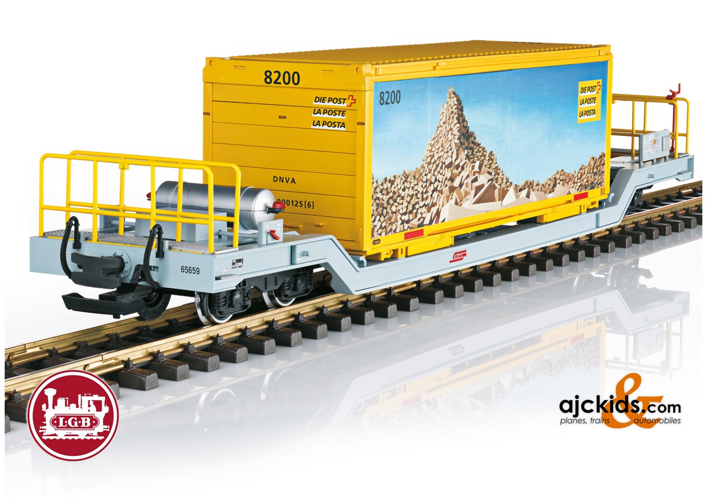 LGB 45925 - RhB Container Car