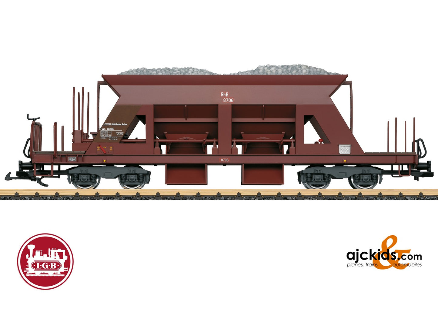 LGB 46696 - RhB Dump Car