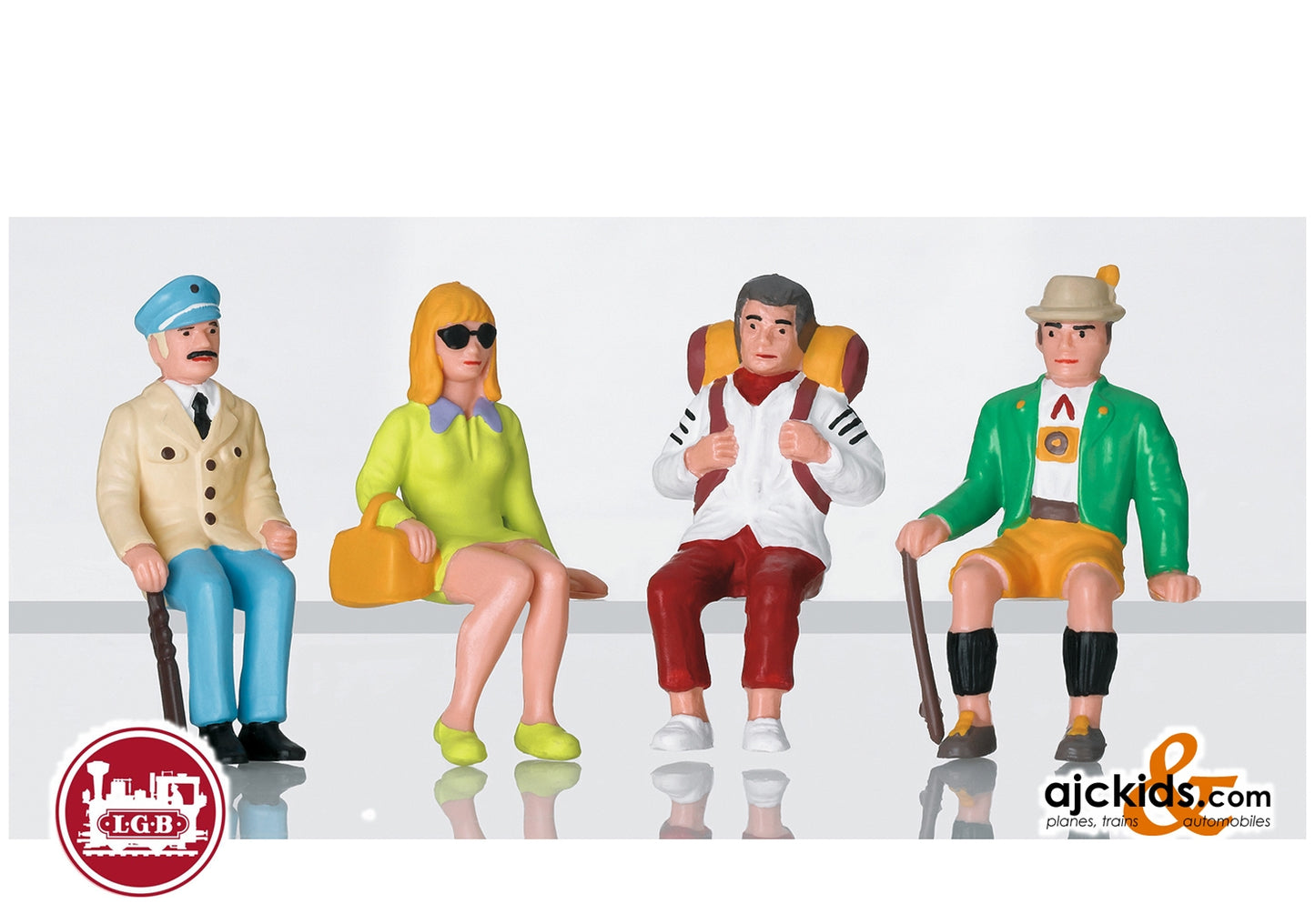 LGB 53007 - Set of Seated Tourist Figures