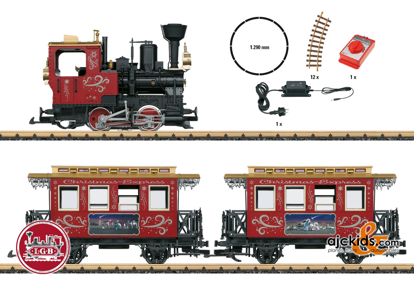 LGB 70308 - Christmas Train Starter Set