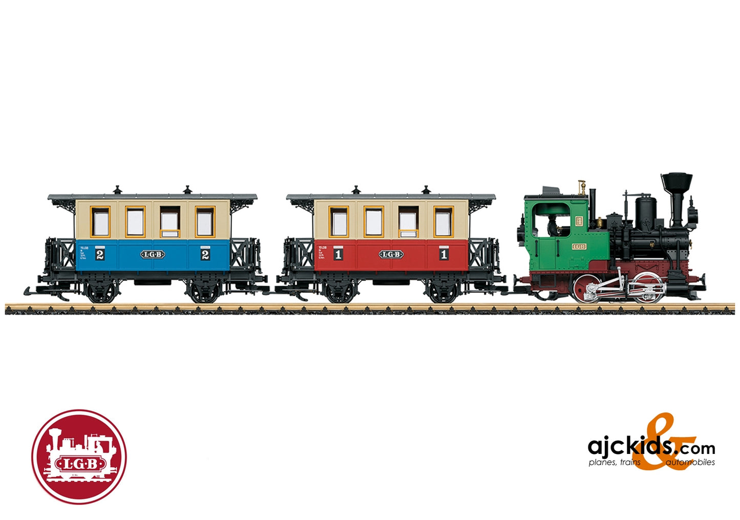 LGB 72307 - Passenger Train Starter Set. 120 Volts