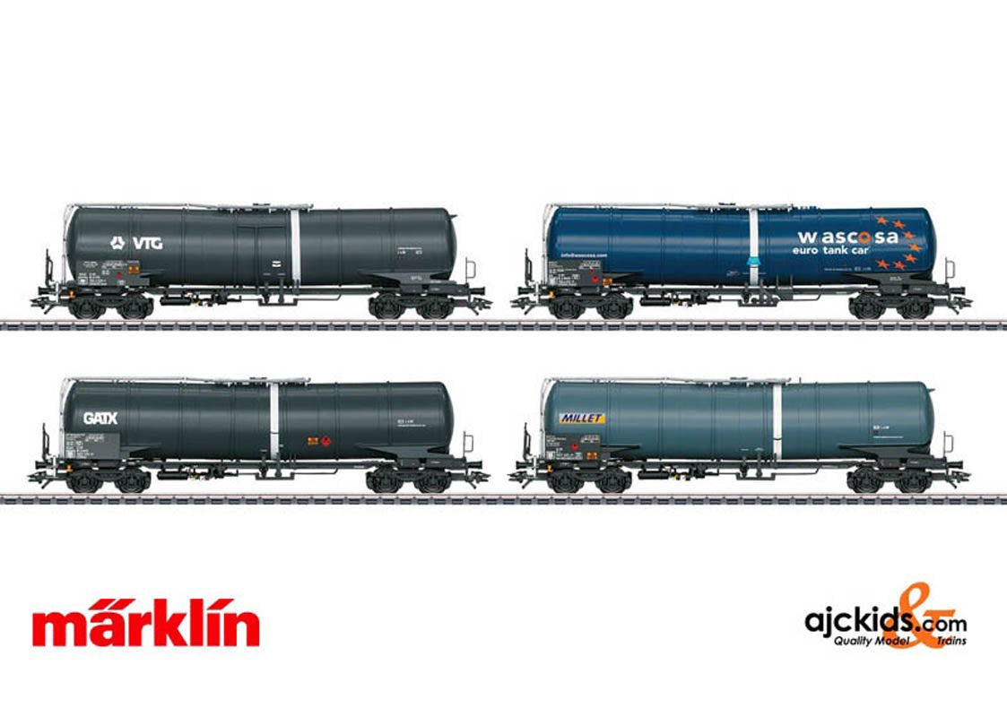 Marklin 00720 - Freight Car Display wi 12 Type Zans and Zacns Tank Cars