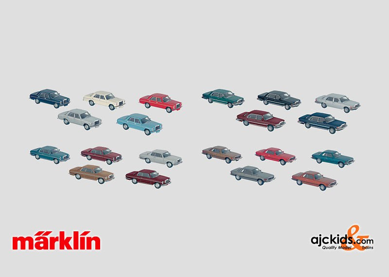 Marklin 00771 - Set with 40 Model Automobiles in H0 Scale