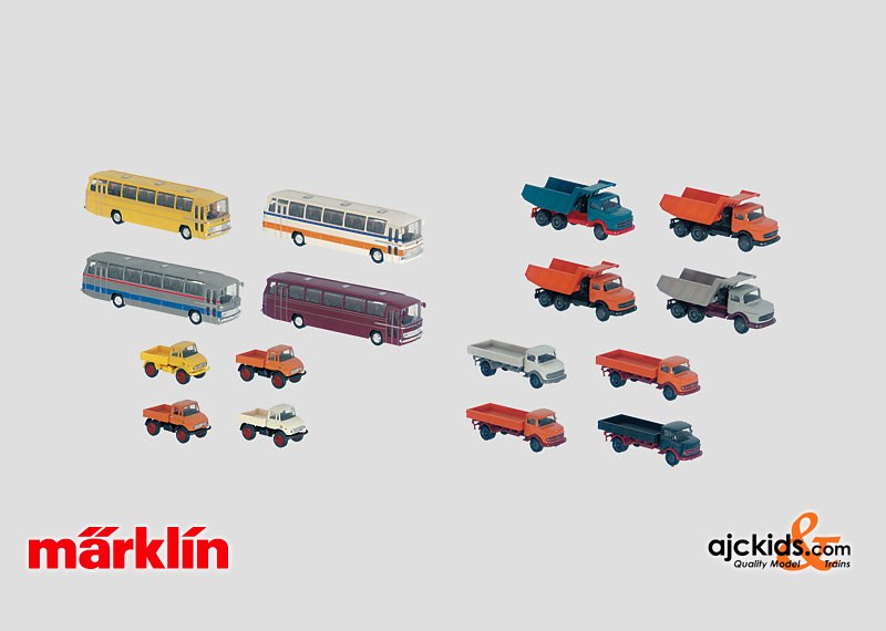 Marklin 00772 - Set with 32 Model Vehicles in H0 Scale