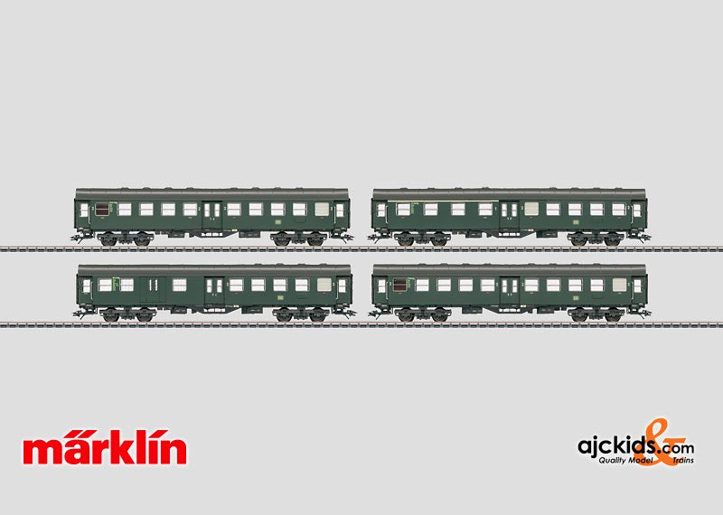 Marklin 00774 - Display with 16 Umbauwagen/ Rebuild Cars in H0 Scale