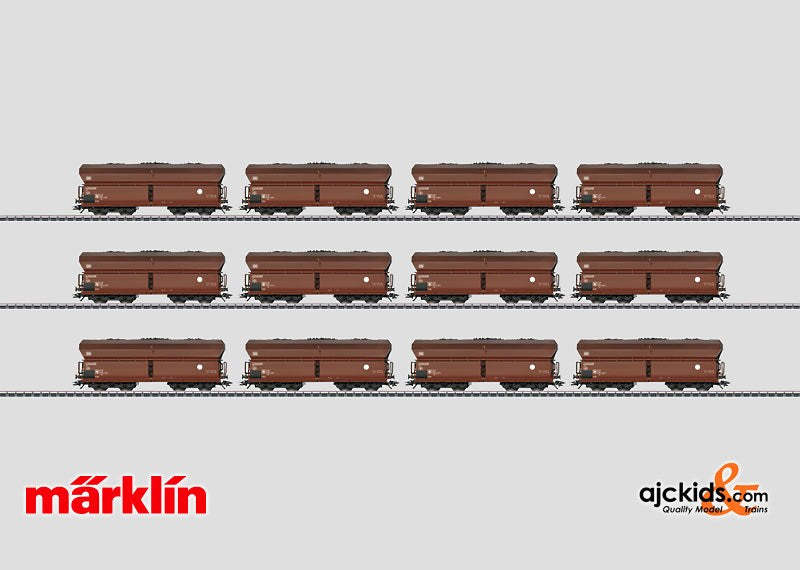 Marklin 00797 - Large set with 12 Type Fad 167 Hopper Cars