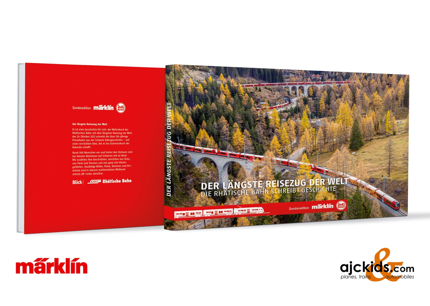 Marklin 03111 Book "RhB W. R. 2022" Ger.at Ajckids.com