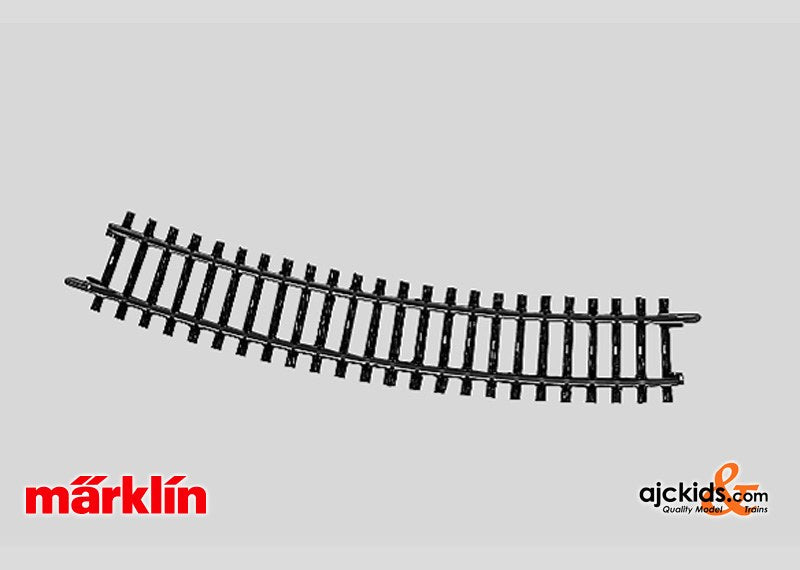 Marklin 2232 - Curved K-Track R2, 22.5deg (standard turnout curve)