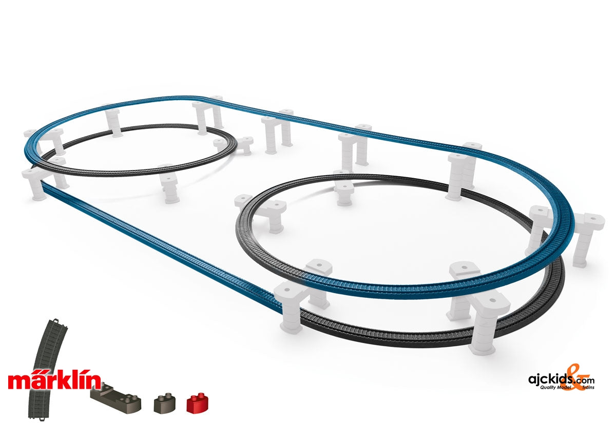 Marklin 23302 - elevated railroad plastic track extension set