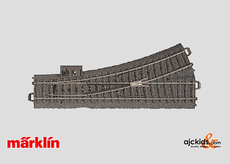 Marklin 24611 - C-Track Left Standard Turnout
