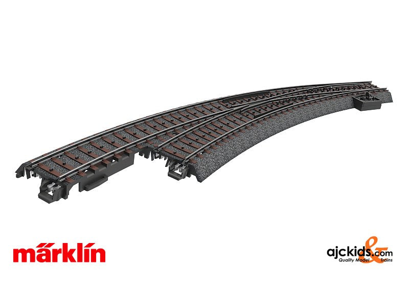Marklin 24771 - C-Track Left Wide Radius Curved Turnout