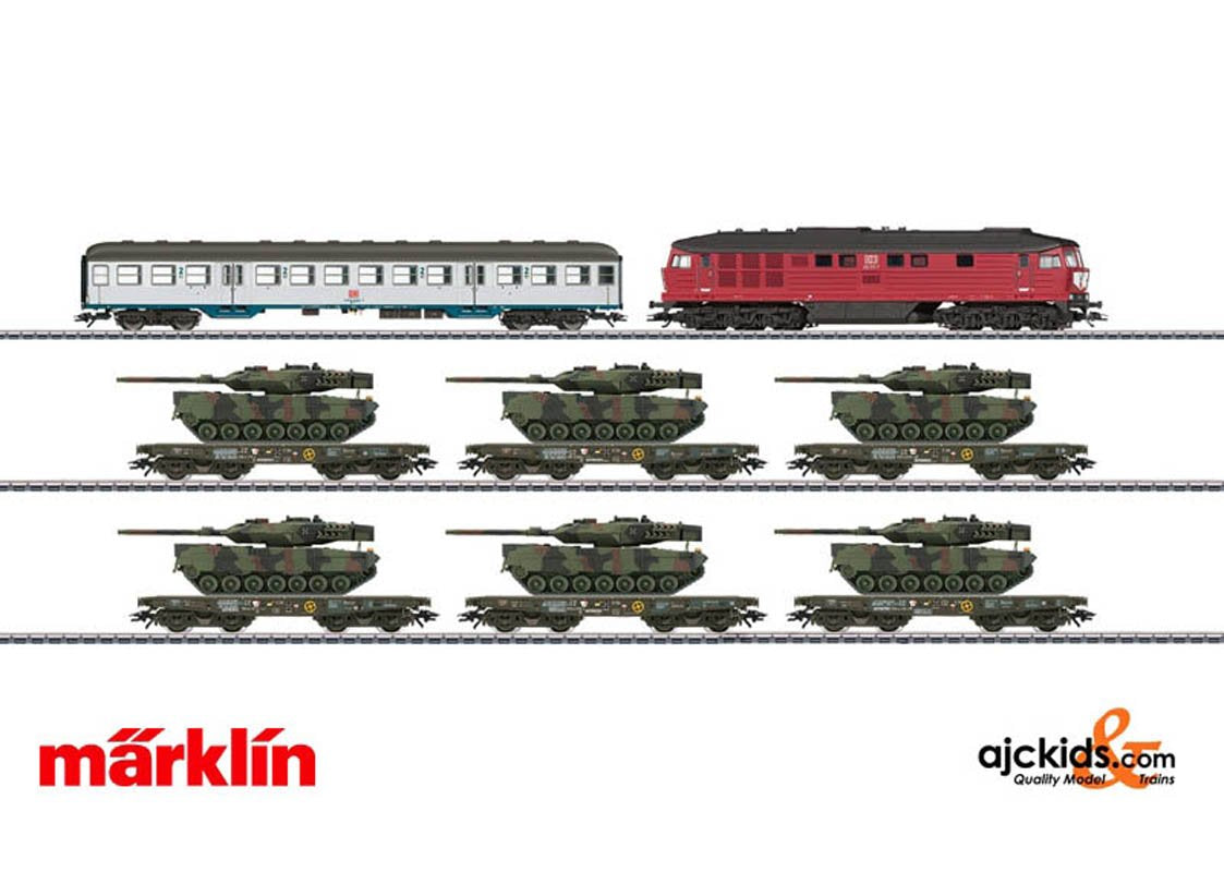 Marklin 26606 - Freight Train Military Freight for German Federal Army