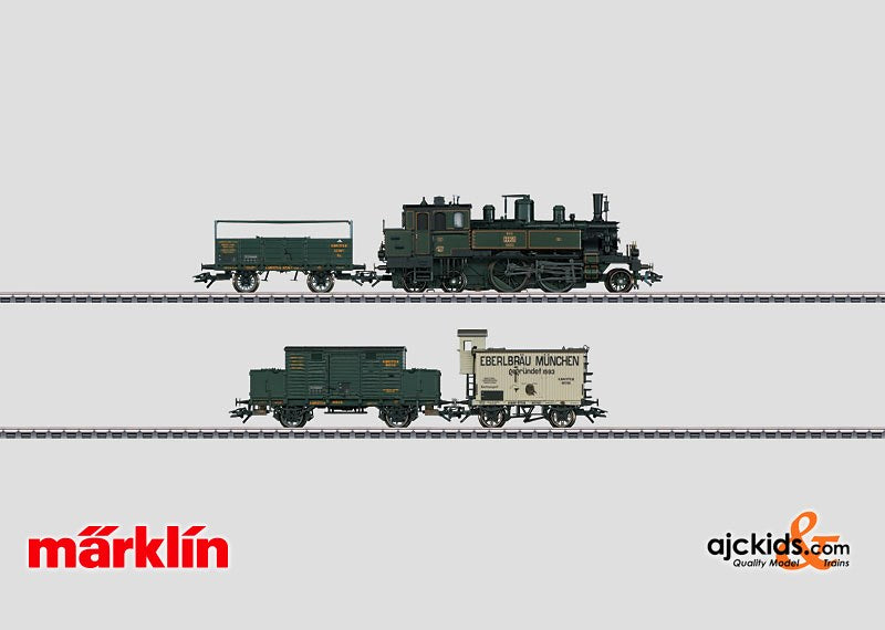 Marklin 26731 - Bavarian D XII series Freight Train in H0 Scale