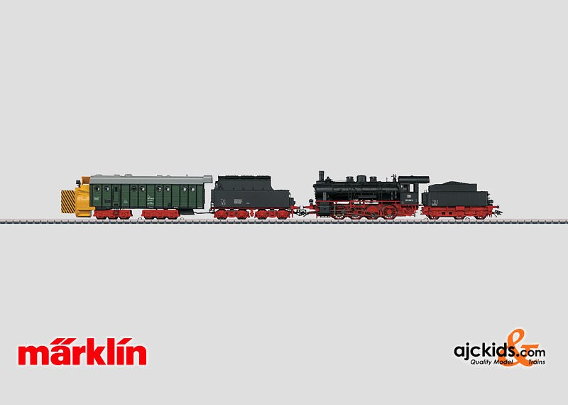 Marklin 26833 - Snow Clearing Train with a Steam Powered Rotary Snowplow in H0 Scale