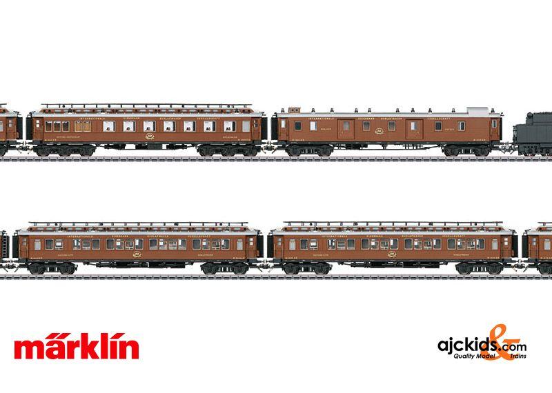 Marklin 26922 - Orient Express Train Set with a Baden Class IV-pre-orders sold out in H0 Scale