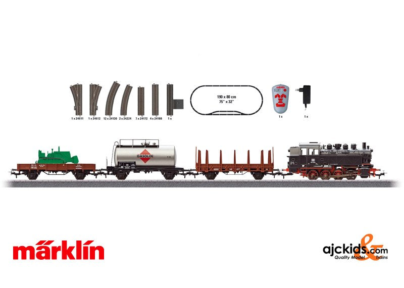 Marklin 29321 - German Federal Railroad Freight Train Starter Set. in H0 Scale