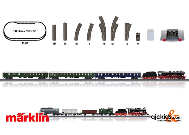 Marklin 29548 - mfx+ Digital Mega Starter Set. 120 Volts in H0 Scale