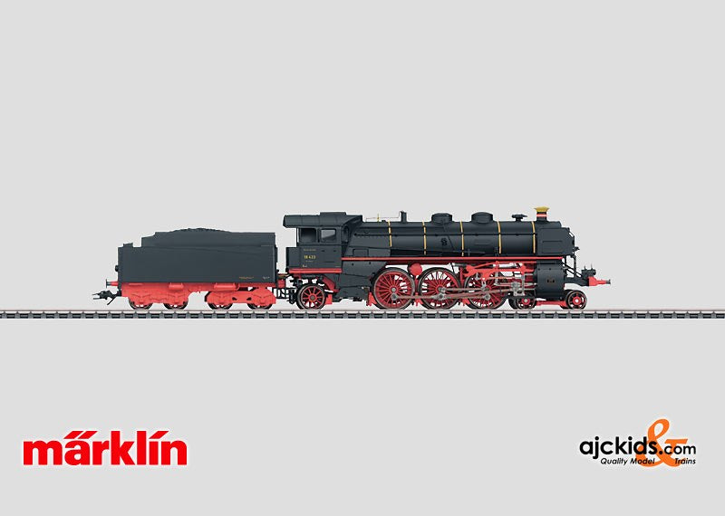 Marklin 37183 - Express Locomotive with a Tender BR 18.4 in H0 Scale