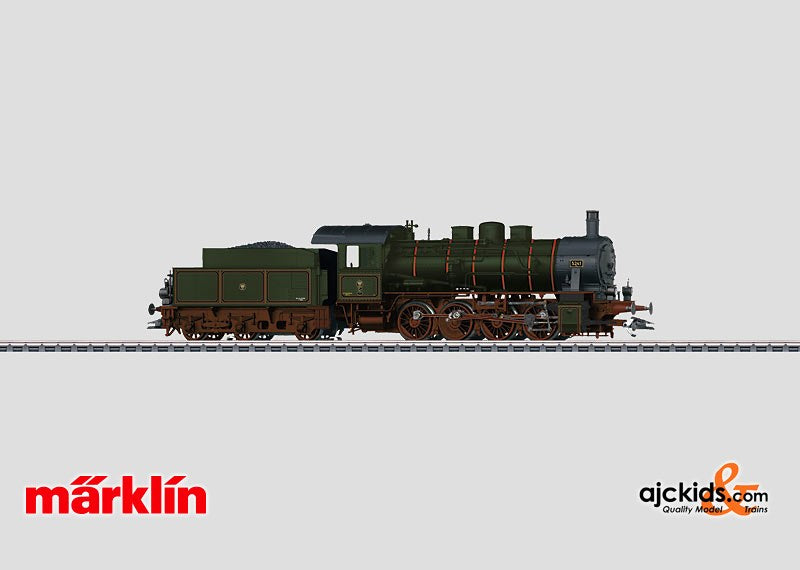 Marklin 37545 - Steam Freight Locomotive with a Tender Borsig 3