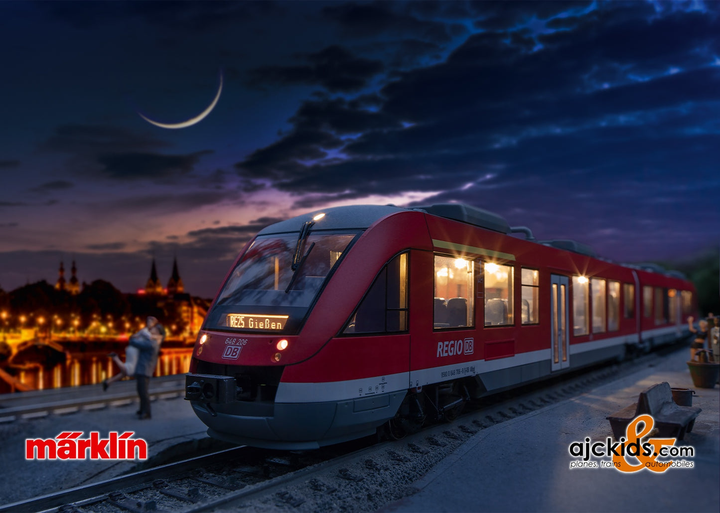 Marklin 37714 - Class 648.2 Diesel Powered Commuter Rail Car