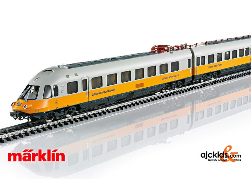 Marklin 37779 - Electric Express Powered Rail Car Lufthansa – Ajckids