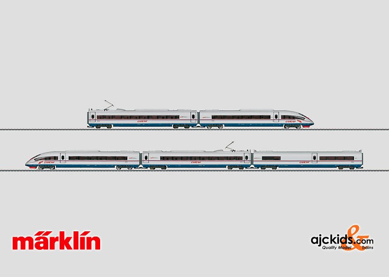 Marklin 37787 - Powered Rail Car Train Velaro Sapsan