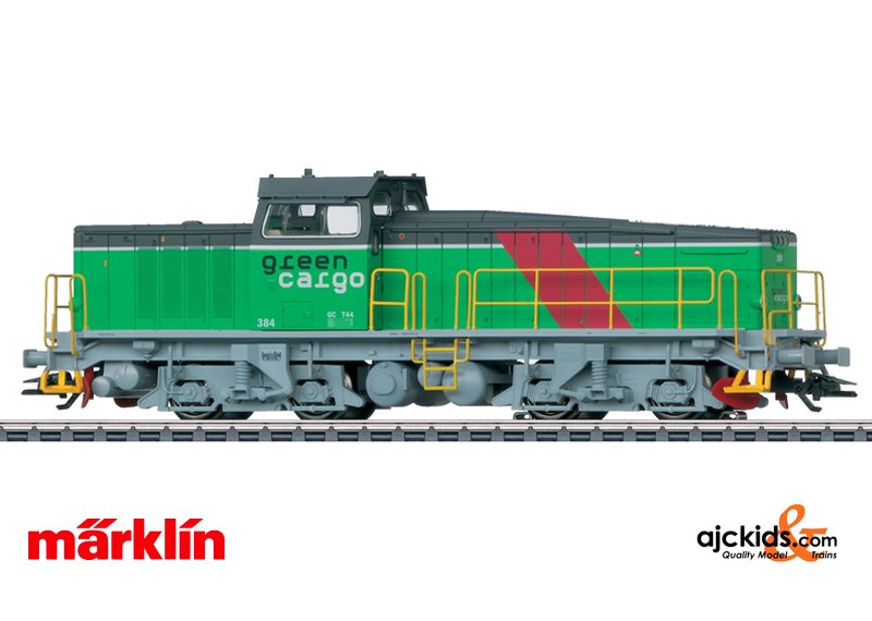 Marklin 37943 - Heavy Diesel Locomotive T44 Green Cargo